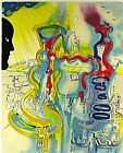 Salvador Dali The Chemist painting
